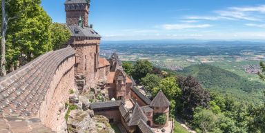 Traversée de l'Alsace médiévale