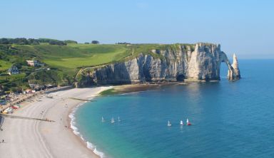 GR21 -  La côte d'Albâtre : De Dieppe à Étretat 