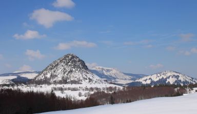 Nouvel An raquettes au Mont Mézenc 