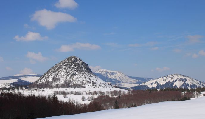 Nouvel An raquettes au Mont Mézenc 